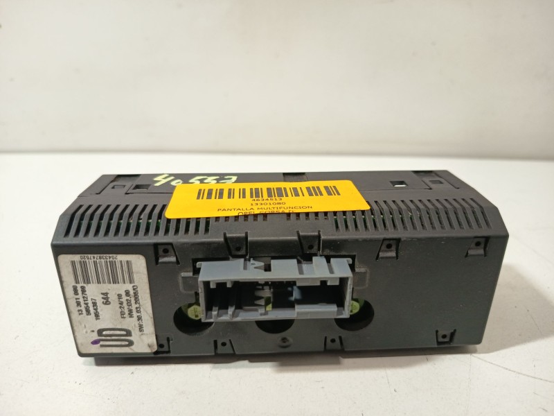 Recambio de pantalla multifuncion para opel corsa d cmon referencia OEM IAM 13301080  