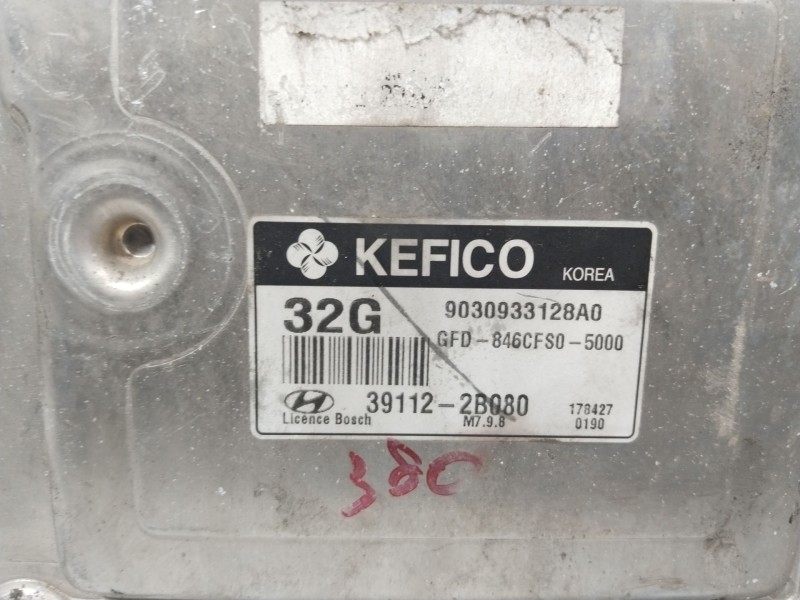 Recambio de centralita motor ecu para hyundai i30 (fd) 1.6 referencia OEM IAM 391122B080  