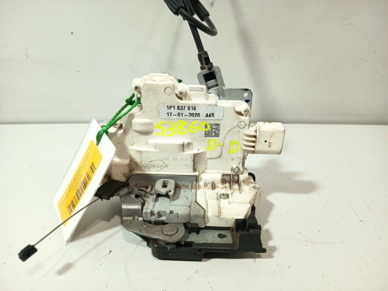 Recambio de cerradura puerta delantera derecha para seat altea (5p1) 1.6 tdi referencia OEM IAM 3D1837016AC  