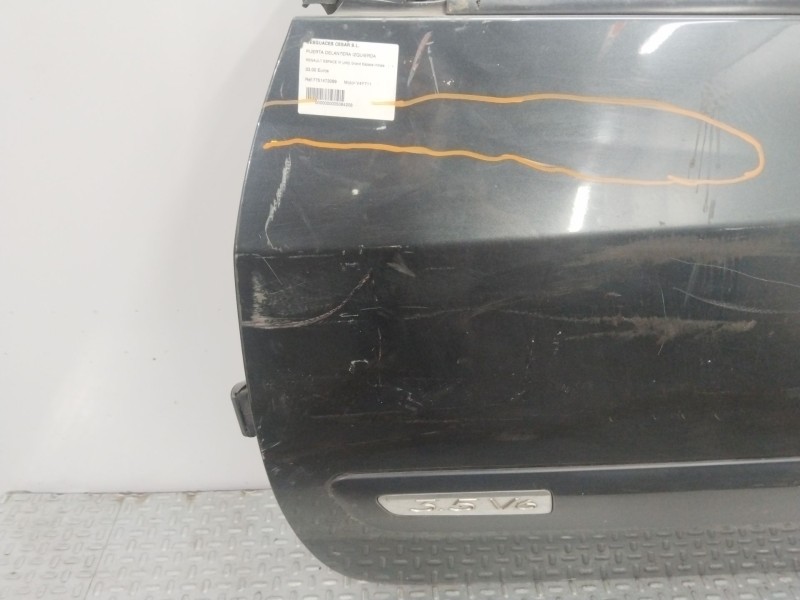 Recambio de puerta delantera izquierda para renault espace iv (jk0) grand espace initiale referencia OEM IAM 7751473099 GRIS 
