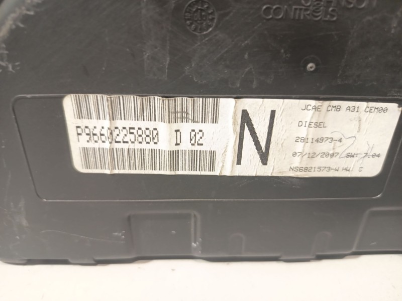 Recambio de cuadro instrumentos para citroën c3 1.4 hdi audace referencia OEM IAM 9660225880  