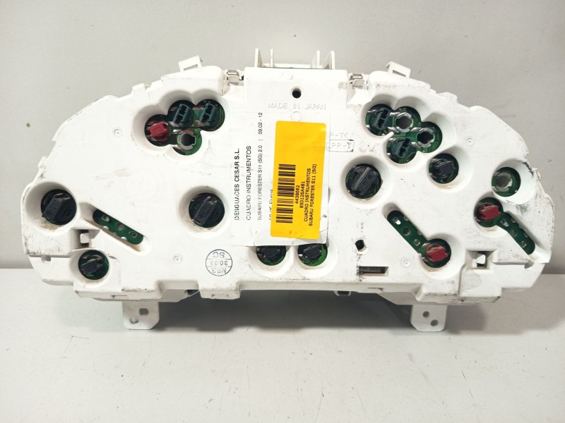 Recambio de cuadro instrumentos para subaru forester s11 (sg) 2.0 referencia OEM IAM 85012SA481  