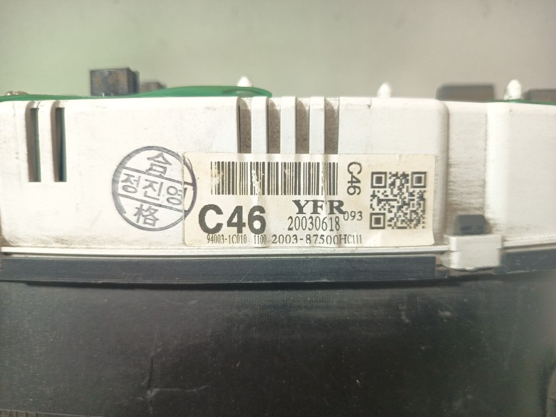 Recambio de cuadro instrumentos para hyundai getz (tb) 1.1 básico referencia OEM IAM 940031C010  