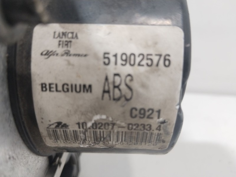 Recambio de abs para fiat doblo autobús (263_) 1.3 d multijet (263axc1a) referencia OEM IAM 51902576  