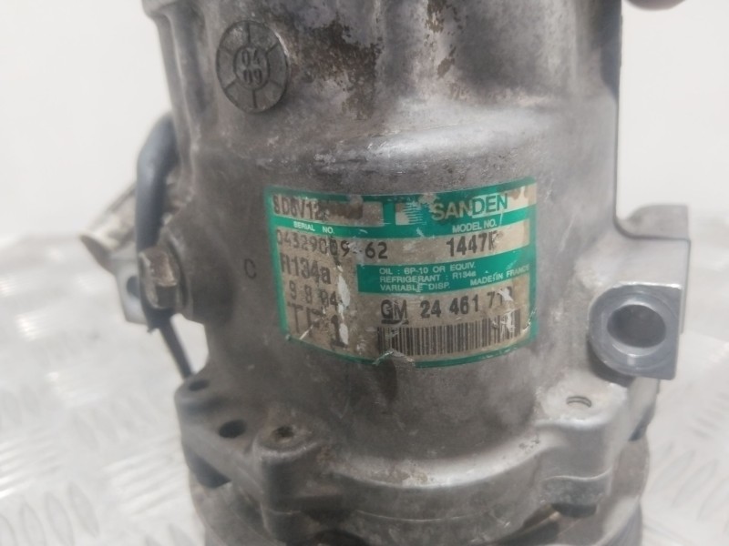 Recambio de compresor aire acondicionado para opel corsa c enjoy referencia OEM IAM 24461719  