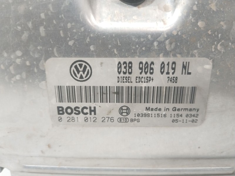 Recambio de centralita motor uce para seat ibiza iii (6l1) 1.9 tdi referencia OEM IAM 0281012276  