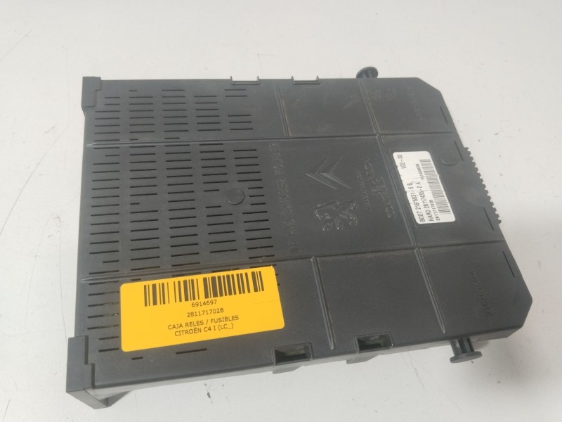 Recambio de caja reles / fusibles para citroën c4 i (lc_) 1.6 hdi referencia OEM IAM 281171702B  