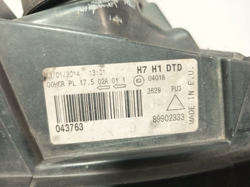 Recambio de faro derecho para citroën c4 i (lc_) 1.6 hdi referencia OEM IAM 89902333  