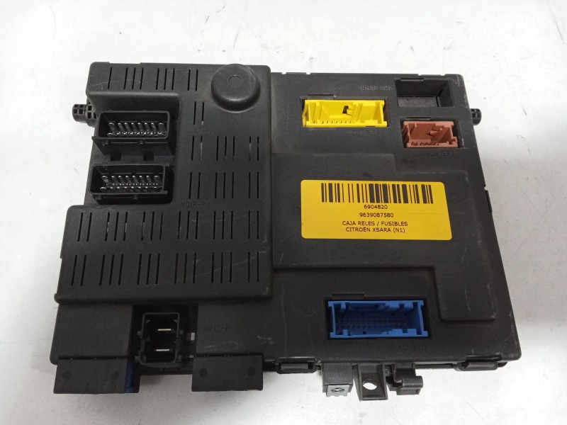 Recambio de caja reles / fusibles para citroën xsara (n1) 1.9 td referencia OEM IAM 9639087580  