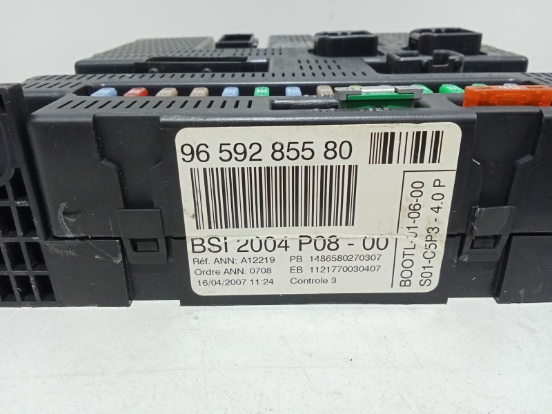 Recambio de caja reles / fusibles para citroën c4 i (lc_) 1.6 hdi referencia OEM IAM 9659285580  