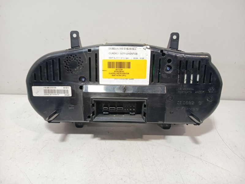 Recambio de cuadro instrumentos para seat altea (5p1) sport referencia OEM IAM 5P0920804C 110080279010 