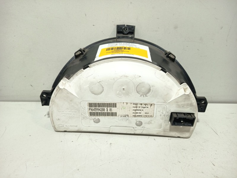 Recambio de cuadro instrumentos para citroën c3 1.4 sx referencia OEM IAM P9645994280  