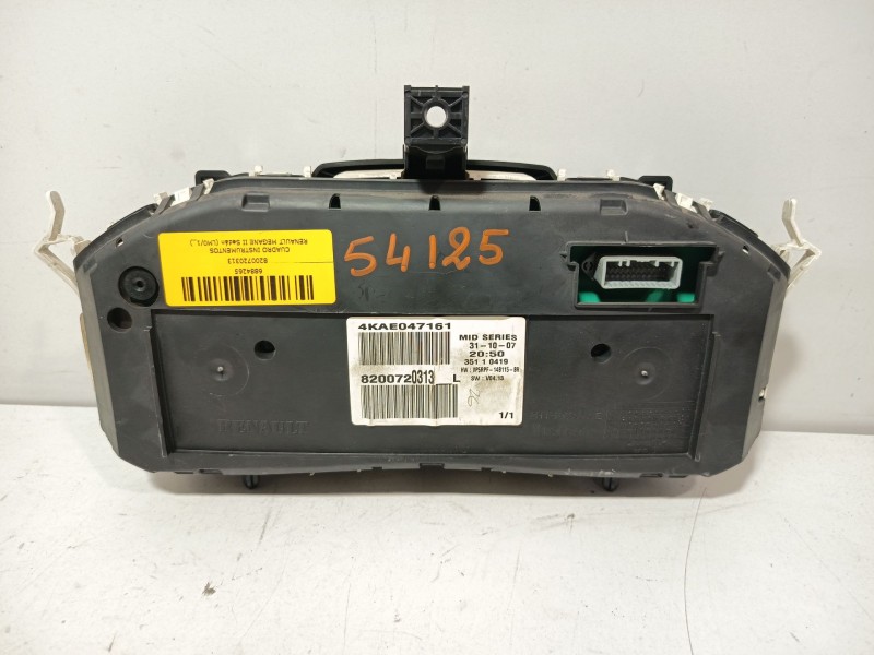 Recambio de cuadro instrumentos para renault megane ii sedán (lm0/1_) 1.9 dci referencia OEM IAM 8200720313  