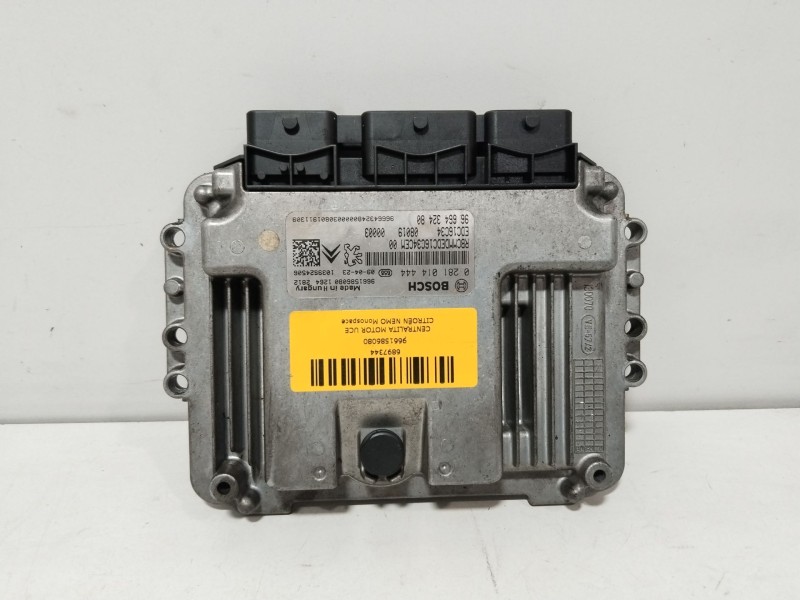 Recambio de centralita motor uce para citroën nemo monospace 1.4 hdi referencia OEM IAM 9661586080  