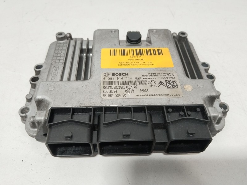 Recambio de centralita motor uce para citroën nemo monospace 1.4 hdi referencia OEM IAM 9661586080  