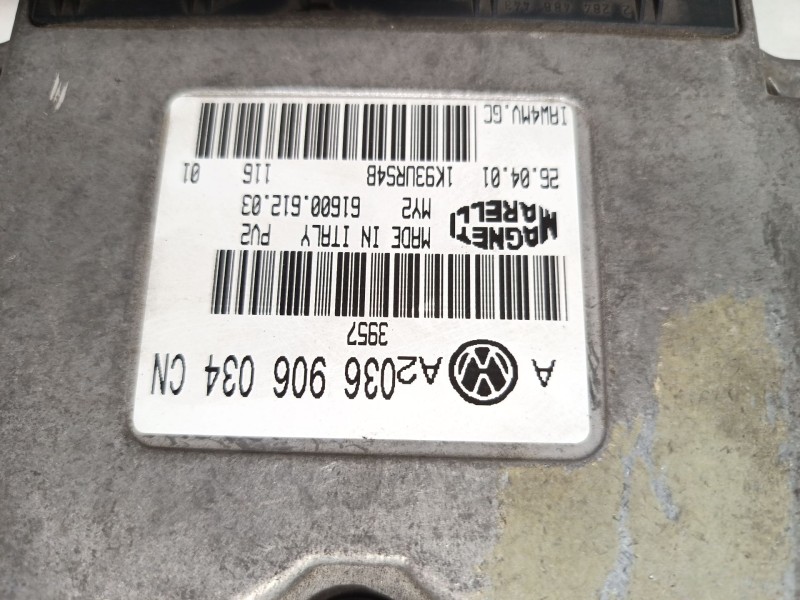 Recambio de centralita motor uce para volkswagen golf iv (1j1) 1.6 16v referencia OEM IAM A2036906034CN  