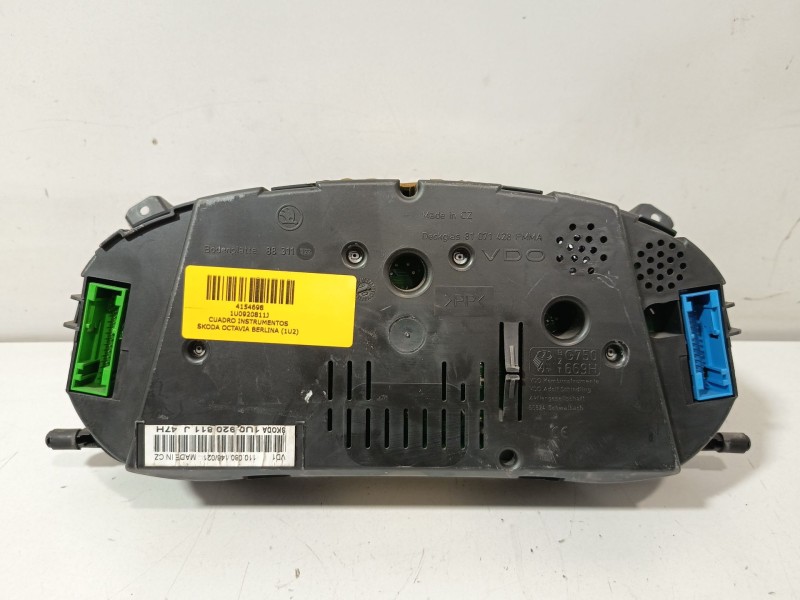 Recambio de cuadro instrumentos para skoda octavia berlina (1u2) tour referencia OEM IAM 1U0920811J  