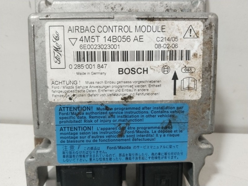 Recambio de centralita airbag para ford c-max (dm2) 1.8 tdci referencia OEM IAM 0285001847  