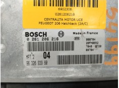 Recambio de centralita motor uce para peugeot 206 hatchback (2a/c) 1.6 i referencia OEM IAM 0261206216   2