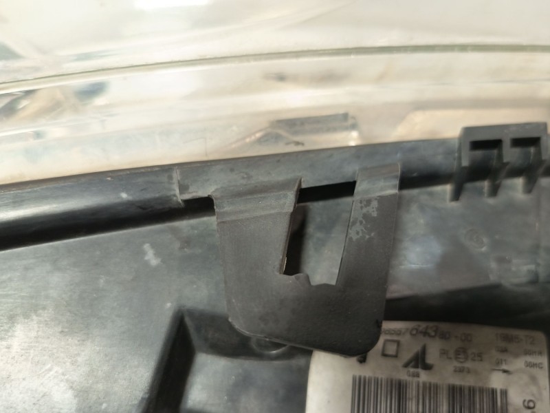 Recambio de faro izquierdo para peugeot 307 sw (3h) 1.6 hdi 90 referencia OEM IAM 9655764380 620886 
