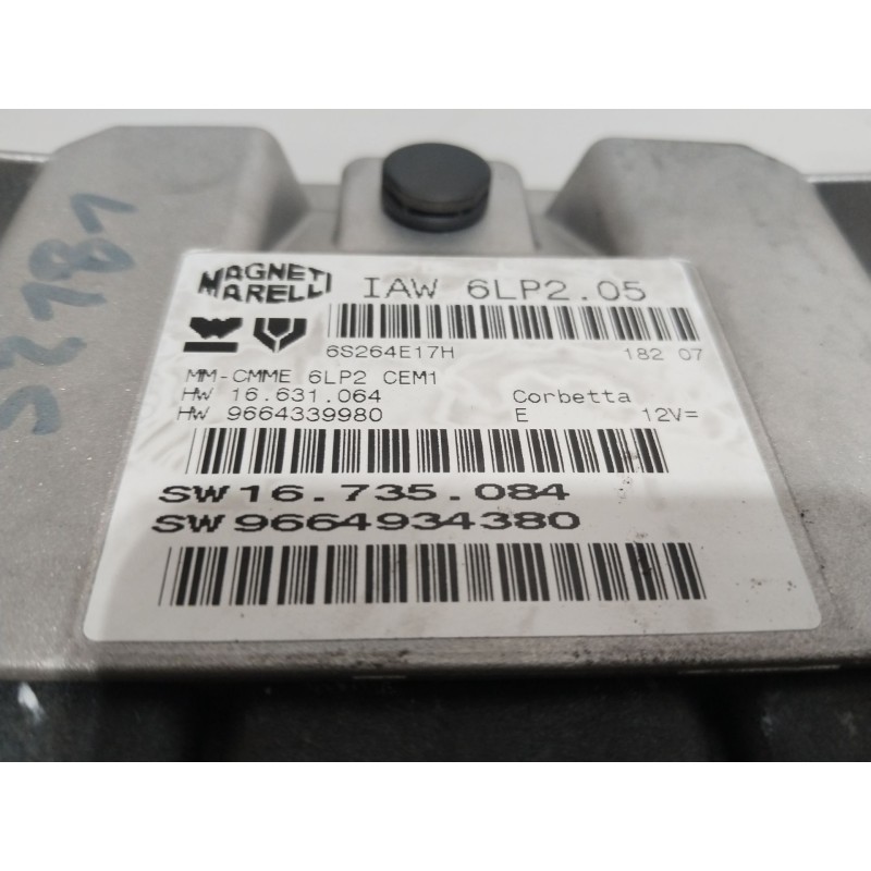CENTRALITA MOTOR UCE 9664934380  - imagen 4