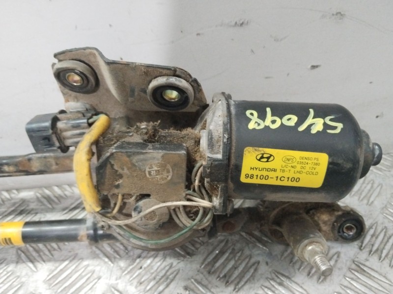 Recambio de motor limpia delantero para hyundai getz (tb) 1.5 crdi referencia OEM IAM 981001C100  