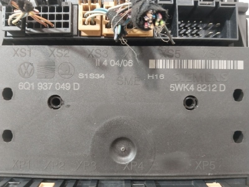 Recambio de modulo confort para skoda fabia i combi (6y5) 1.9 tdi referencia OEM IAM 6Q1937049D  