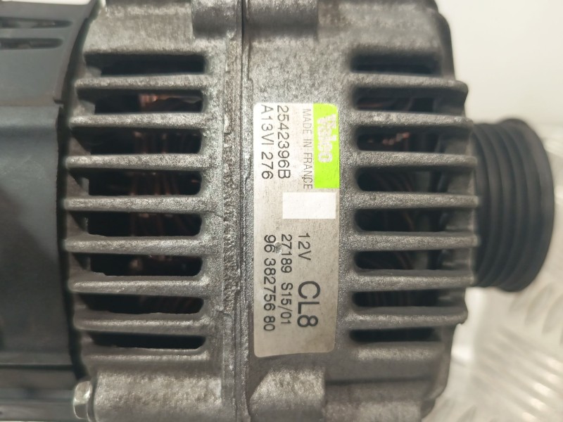 Recambio de alternador para peugeot 206 hatchback (2a/c) 1.4 i referencia OEM IAM 9638275680 5705GN 