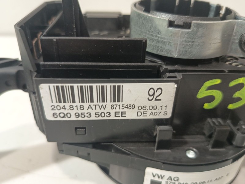 Recambio de mando multifuncion para volkswagen polo v (6r1, 6c1) 1.2 referencia OEM IAM 6Q0953503EE  