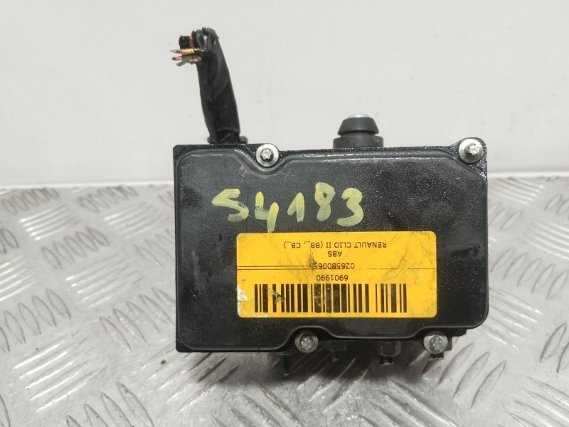 Recambio de abs para renault clio ii (bb_, cb_) 1.5 dci (b/c2j) referencia OEM IAM 0265800656  