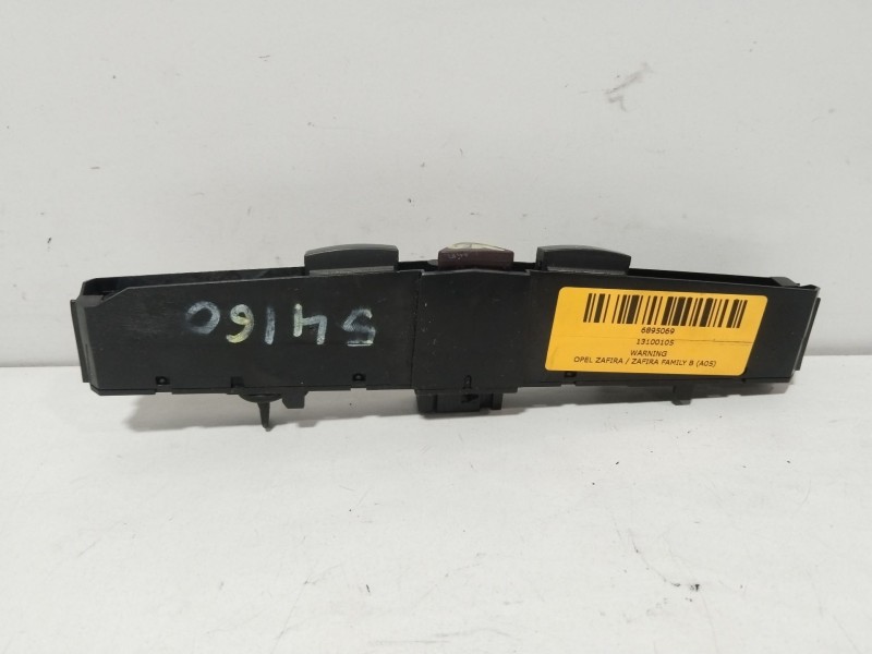 Recambio de warning para opel zafira / zafira family b (a05) 1.9 cdti (m75) referencia OEM IAM 13100105  