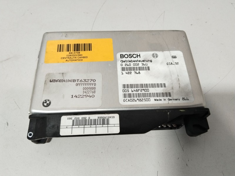 Recambio de centralita cambio automatico para bmw 5 (e39) 523 i referencia OEM IAM 0260002360  
