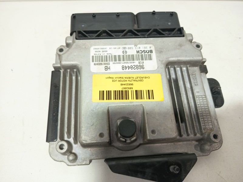 Recambio de centralita motor uce para chevrolet nubira station wagon 2.0 d referencia OEM IAM 96820448  