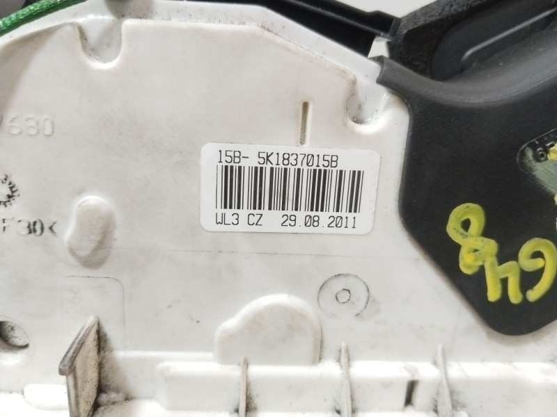 Recambio de cerradura puerta delantera izquierda para volkswagen polo v (6r1, 6c1) 1.2 referencia OEM IAM 5K1837015H  