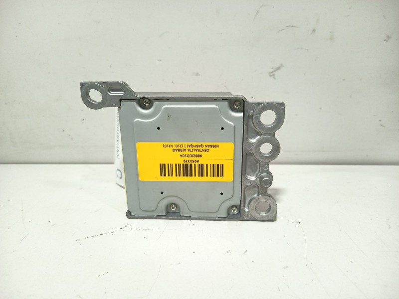 Recambio de centralita airbag para nissan qashqai i (j10, nj10) 1.5 dci referencia OEM IAM 98820JD10A  