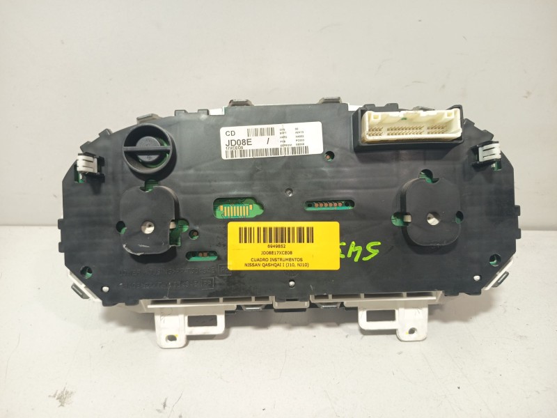 Recambio de cuadro instrumentos para nissan qashqai i (j10, nj10) 1.5 dci referencia OEM IAM JD08E17XCE08  