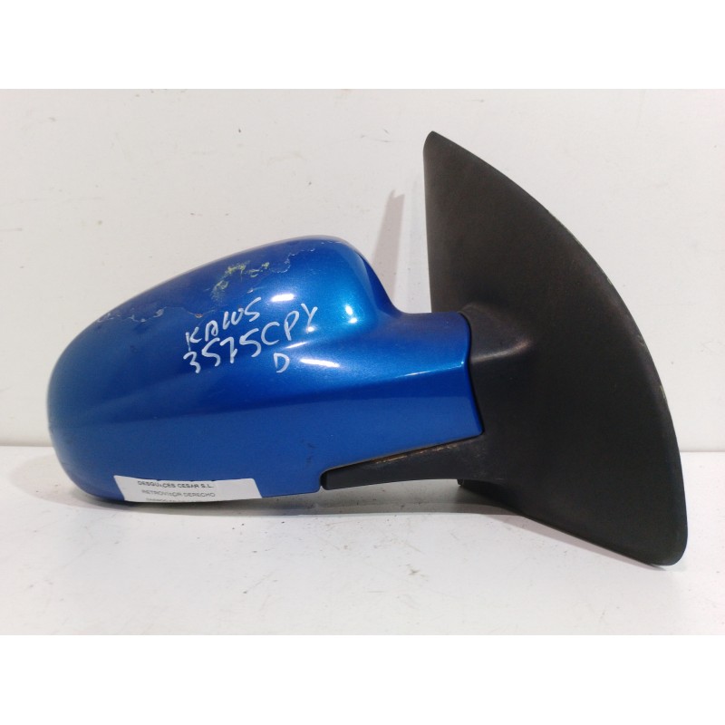 RETROVISOR DERECHO 96543119 AZUL ELECTRICO - imagen 1