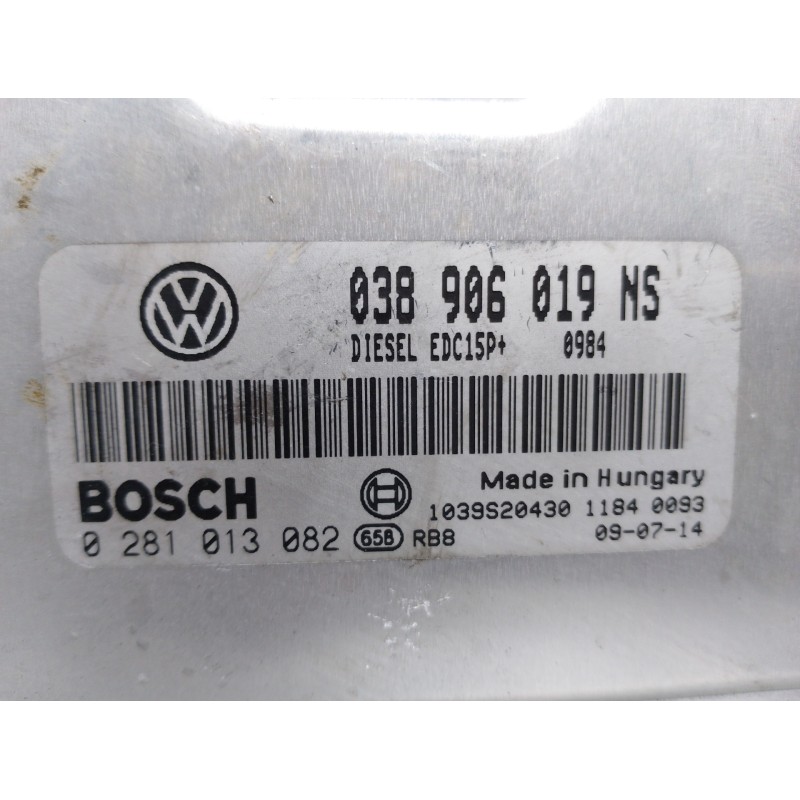 CENTRALITA MOTOR UCE 038906019NS 0281013082  - imagen 2