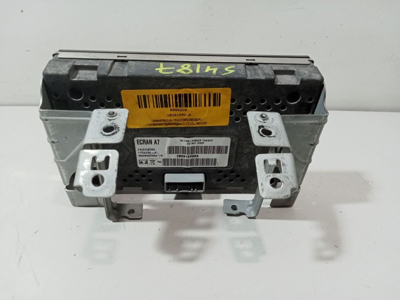 Recambio de pantalla multifuncion para nissan qashqai i (j10, nj10) 2.0 referencia OEM IAM 28091EP00A  