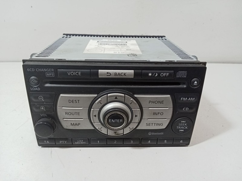 Recambio de sistema audio / radio cd para nissan qashqai i (j10, nj10) 2.0 referencia OEM IAM 28185JG44A  