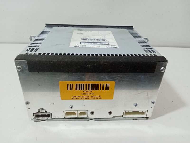Recambio de sistema audio / radio cd para nissan qashqai i (j10, nj10) 2.0 referencia OEM IAM 28185JG44A  