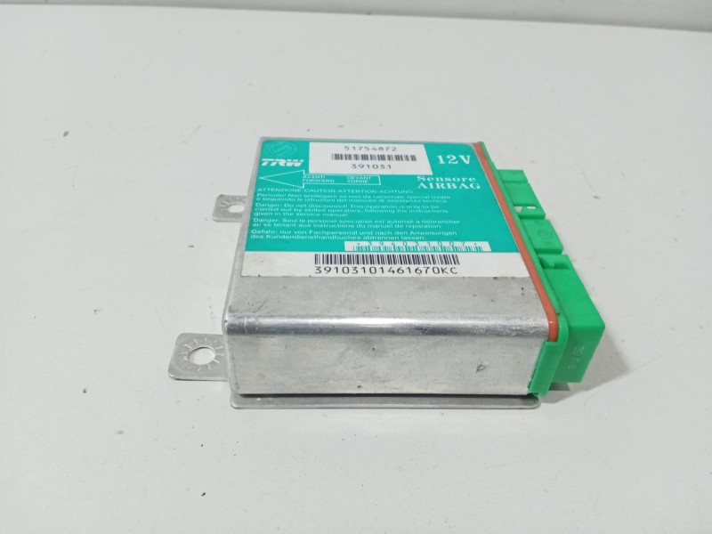 Recambio de centralita airbag para fiat grande punto (199_) 1.3 d multijet referencia OEM IAM 51754872 391031 