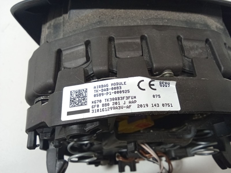 Recambio de airbag delantero izquierdo para seat leon (5f1) 1.5 tgi referencia OEM IAM 6F0880201J 6F0880201AGAAP 