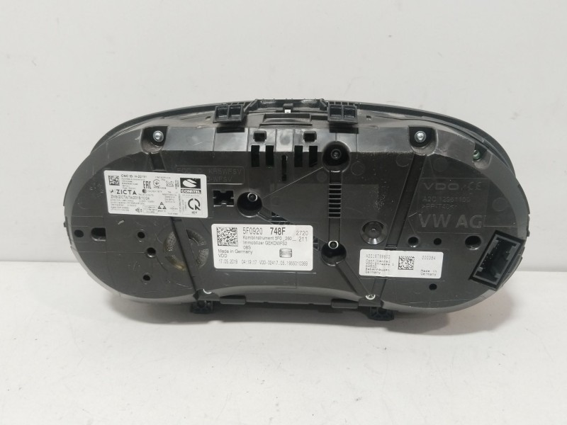 Recambio de cuadro instrumentos para seat leon (5f1) 1.5 tgi referencia OEM IAM 5F0920748F  