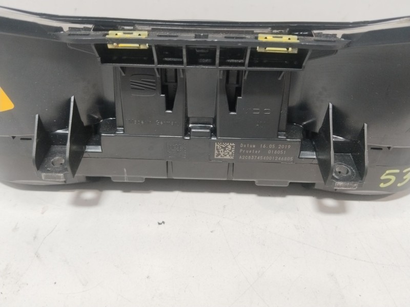 Recambio de cuadro instrumentos para seat leon (5f1) 1.5 tgi referencia OEM IAM 5F0920748F  