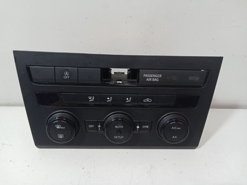 Recambio de mando calefaccion / aire acondicionado para seat leon (5f1) 1.5 tgi referencia OEM IAM 5F0907044AM  