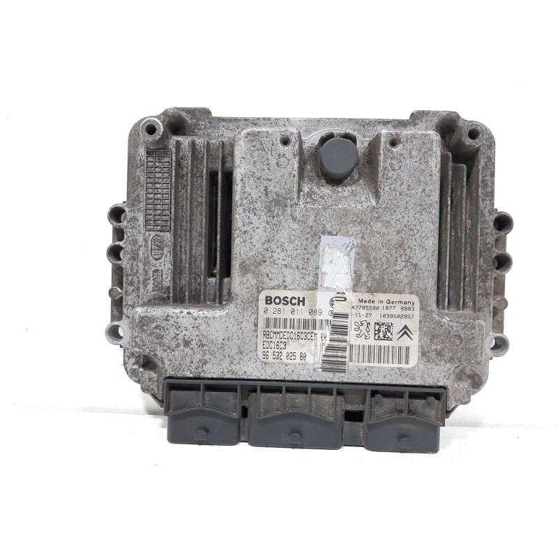 CENTRALITA MOTOR UCE 0281011089 9653202580  - imagen 1