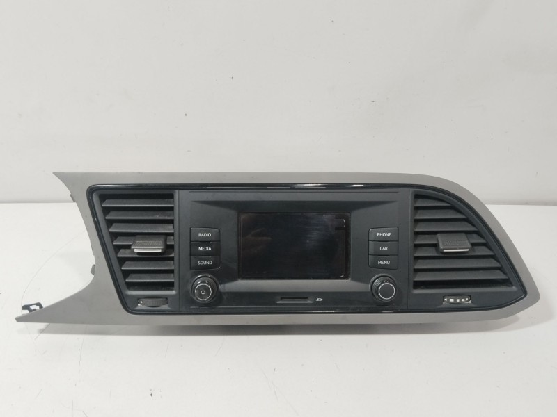 Recambio de pantalla multifuncion para seat leon (5f1) 1.5 tgi referencia OEM IAM 5F0035871D  