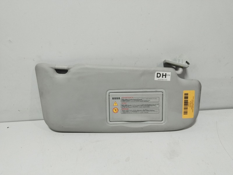 Recambio de parasol derecho para nissan qashqai i (j10, nj10) 1.5 dci referencia OEM IAM 96400BR10A  