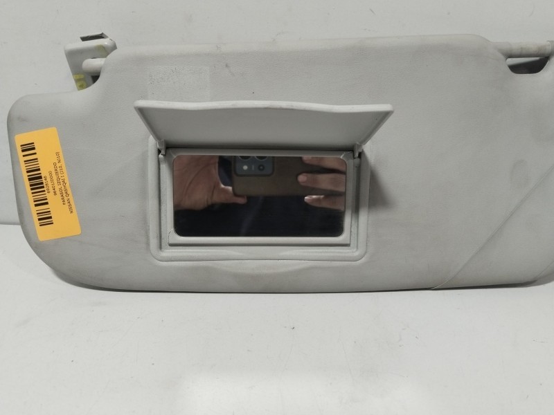 Recambio de parasol izquierdo para nissan qashqai i (j10, nj10) 1.5 dci referencia OEM IAM 96401JD000  